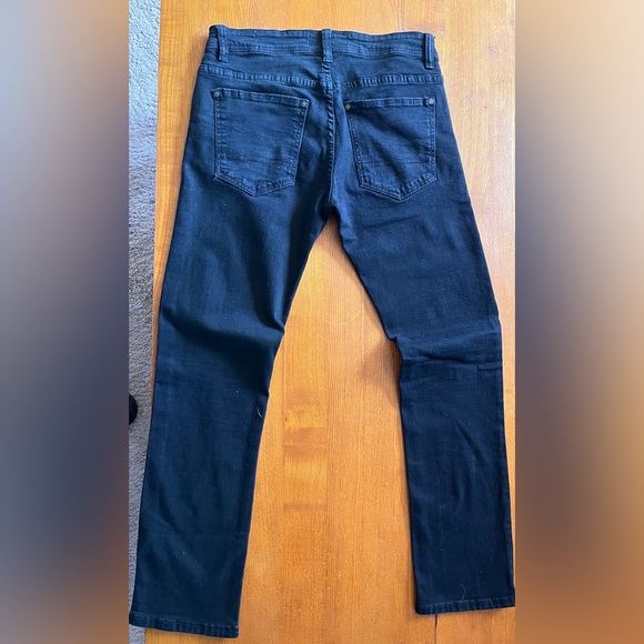 Black, 30/30 size jeans, stretch fabric - Picture 2 of 2